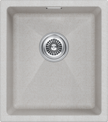 Кухонная мойка Paulmark LUMI 41UNI LU41-BE 45х40 цвет бежевый